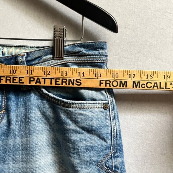 Mavi Gladys Denim Bermuda Shorts Sz 27 - Picture 9 of 9